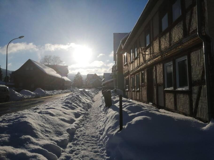 Guenstige, Schoene Ferienwohnung Im Wanderparadies Wernigerode Exterior photo